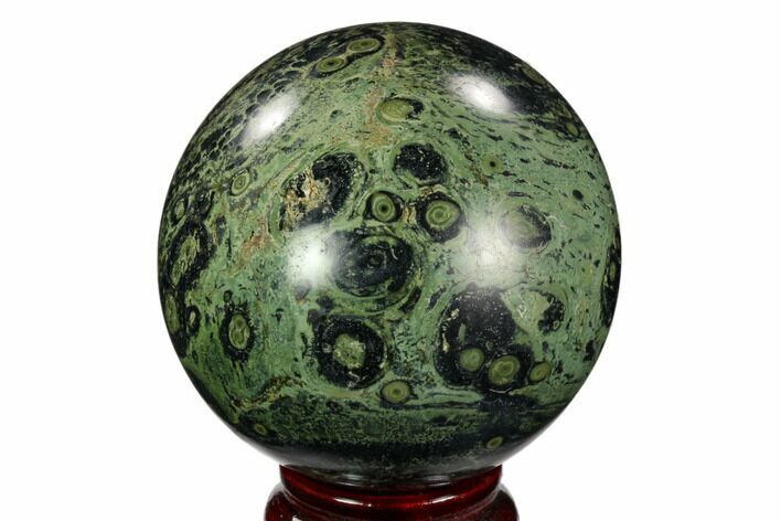 Polished Kambaba Jasper Sphere - Madagascar #121534